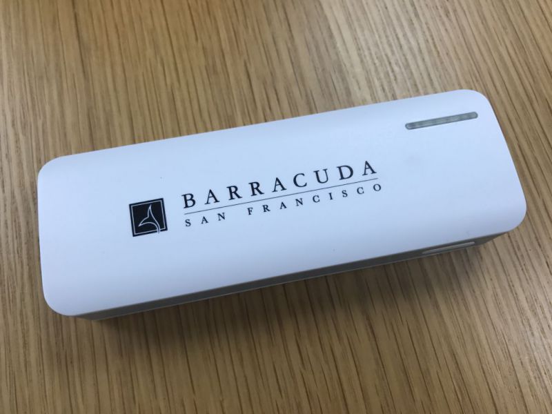 表には「Barracuda」のロゴが書かれています