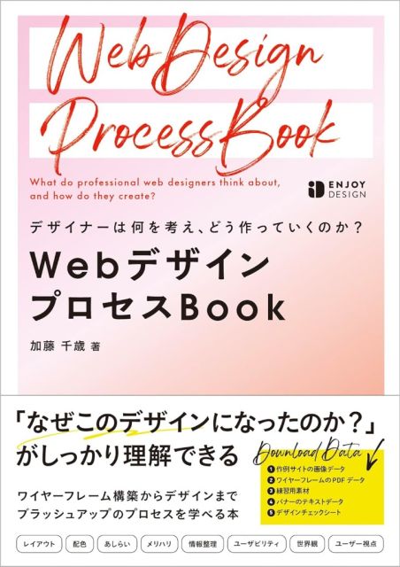 デザイナーは何を考え、どう作っていくのか？　WebデザインプロセスBook (ENJOY DESIGN)