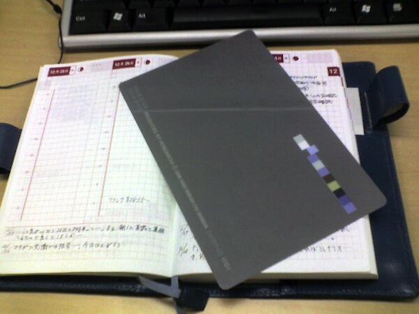 ほぼ日手帳、自分なりの使い方が分かってきました。