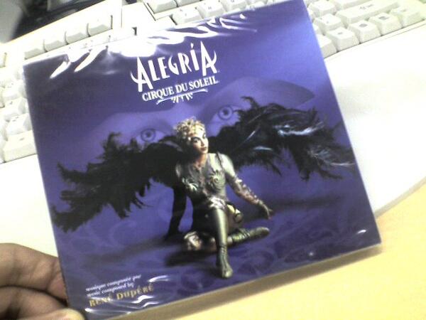 CIRQUE DU SOLEIL(シルク・ドゥ・ソレイユ)のALEGRIA(アレグリア)DVDとALEGRIA2(アレグリア2)の観劇