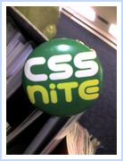 CSS Nite缶バッジ