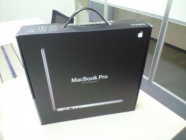 MacBookProを購入しました！