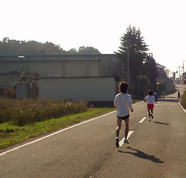 足がプルプルしていますw